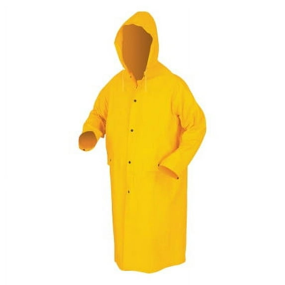 200c Yellow Classic Rain Coat, X-Large | Bundle of 5 Each