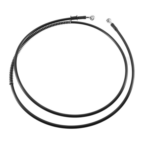 200cm AN3 M10 Car Hydraulic Brake Line Oil Pipe Fitting 28 28 Stainless Steel for Car Motorcycle Black