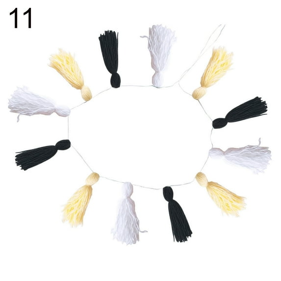 200cm Colorful Macrame Woven Wall Hanging Fringe Banner - BOHO Chic Bohemian Wall Decor - Apartment Dorm Living Room Bedroom Decorative Wall Art