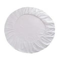 thumbnail image 1 of 200cm Dia Round Bed Elastic Fitted Sheet Cover 16 Colors Available - White, 1 of 7