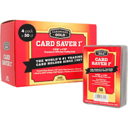 200 Count - Cardboard Gold Card Saver 1 - Semi Rigid Card Holders | PSA BGS SGC Grading Submissions