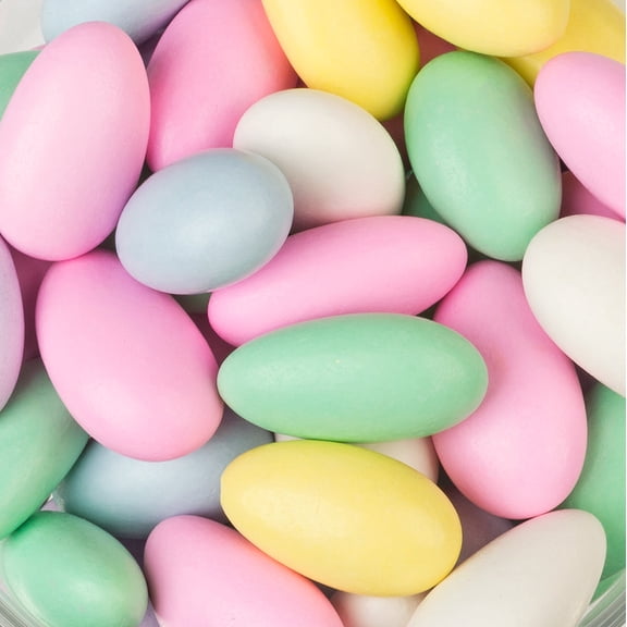 200ct Pastel Assorted Jordan Almonds - For Parties, Candy Buffets And Everyday Snacking 2lb Bag