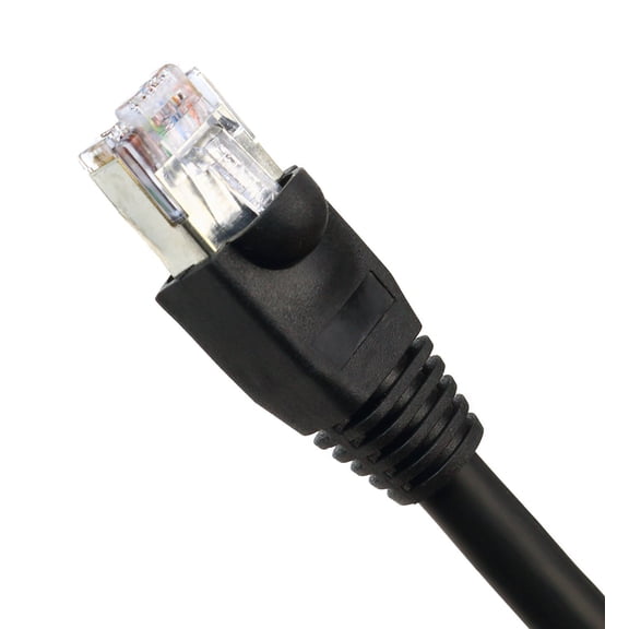 200ft Cat6a Outdoor Waterproof Ethernet Cable Direct Burial (750MHz, 10Gb) Shielded (Pure Copper)