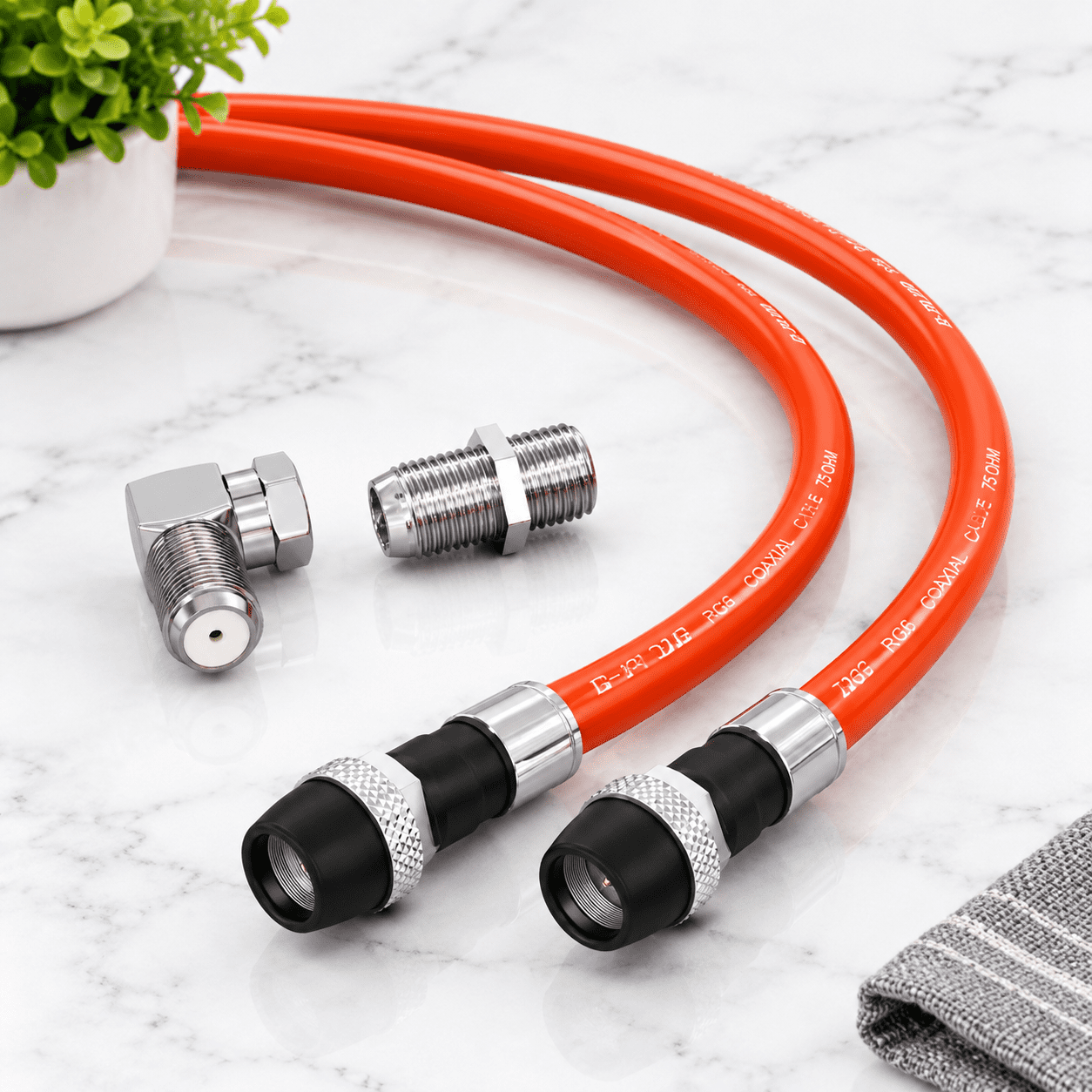 200ft Rg6 Coaxial Cable Extender - Coax Cord Triple Shielded - Walmart.com