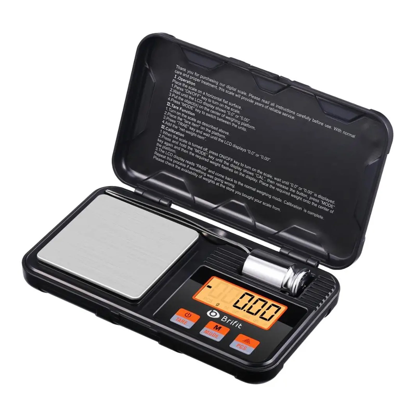 200g 0.01g Jewelry Mini Scales Stainless Steel Electronic Scale Digital Pocket Scale Gold Gram Balance Weight Scale Portable - High Precision