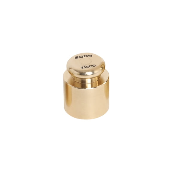 200g Balance Weight Spare - Brass - Eisco Labs