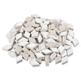 thumbnail image 1 of 200g Ceramic Mosaic Tiles for Crafts Bulk, Rhombic White Ceramic Tiles for Mosaic Kits, 1 of 7
