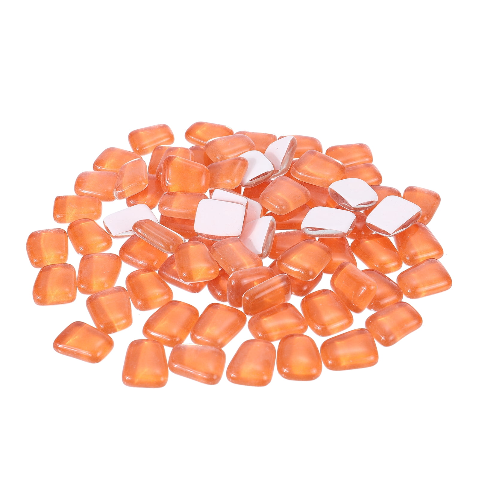 200g Crystal Glass Mosaic Tiles, Irregular Square Mosaic Tiles Bulk for ...