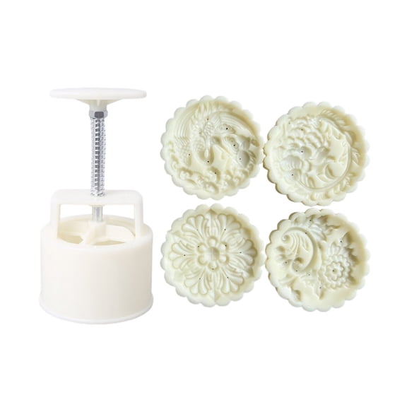 200g Flower Shape Pastry Moulds Mold Mould Hand Pressure Tool Plastic Baking Accessories