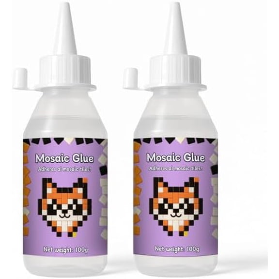 200g Mosaic Tile Glue Clear, Mosaic , Bond, Drying, , , for DIY Tile Art Projects & Craft Enthusiasts