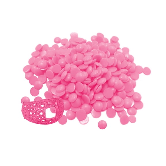 200g Pink Injection Wax Beads Jewelry Making Wax Molding Materials Jewelry Casting Wax Beads for DIY Jewelry & Craft Making