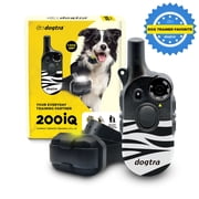 Dogtra 200iQ Remote Training E Collar - 100 Levels, 1/2 Mile Range, Waterproof - Zebra