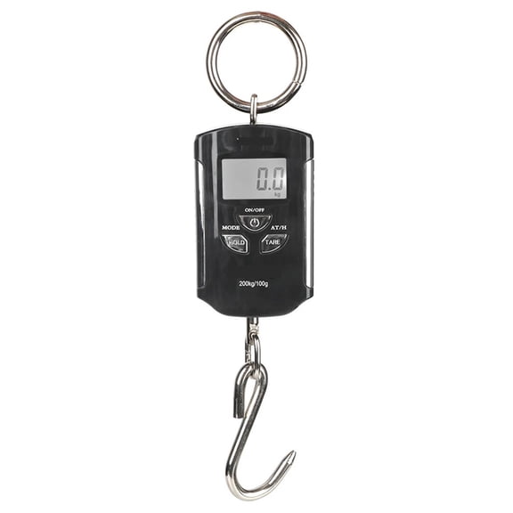 200kg/100g Fishing,Travel Hanging Hook Scales ElectronicWeighing,Scale Heavy Duty Backlight Crane Scale ,Easy to Operate