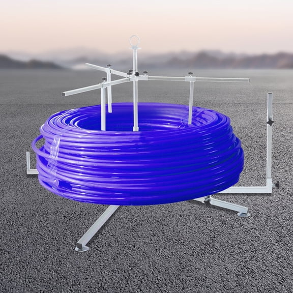 200kg silver gray Underfloor Heating Pipe Winder  distributor with storage bag for Home Decoratio,Factories