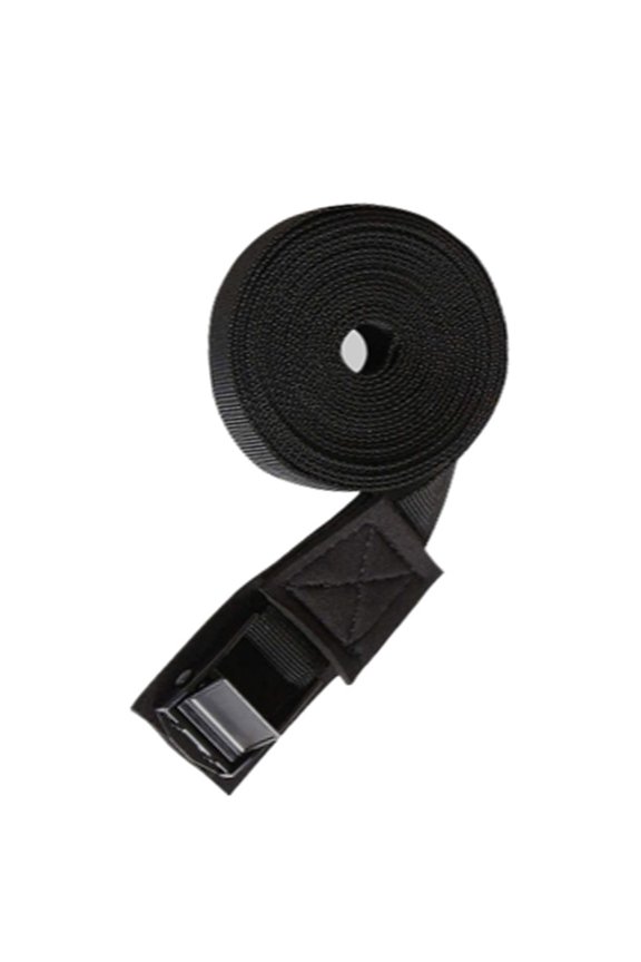 200lbs Load Cargo Tie Down Strap 2.5x300cm Heavy Duty Tensioning Belt with Buckles for Motorcycles Luggage Racks