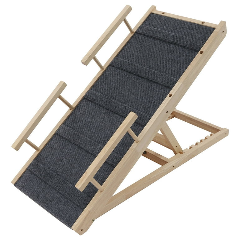 200lbs Portable Non Slip Dog Ramp Pet Ramps Dog Stairs Cat Ramp with Side Rails Walmart