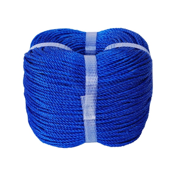 200m Polyethylene Cord High Strength Truck Cargo Binding Clothes Drying Cord 20 Strands Wear Resistant Woven Rope