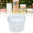 thumbnail image 1 of 200ml 6.8oz BPA-Free Small Plastic Container, Food Storage Containers with Lids, Stackable Food Containers for Snack Lunch Salad Dressing, Freezer/Microwave/Dishwasher Safe, Overnight Oats Jar, White, 1 of 9