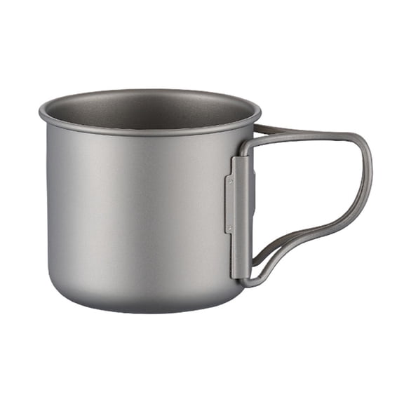 200ml-750ml Portable Pure Ti Cup Foldable Hhandle For Camping Picnic Home Use