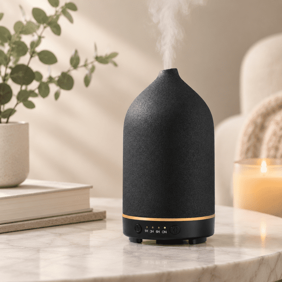 200ml Ceramic Oil Diffuser For Home Stone