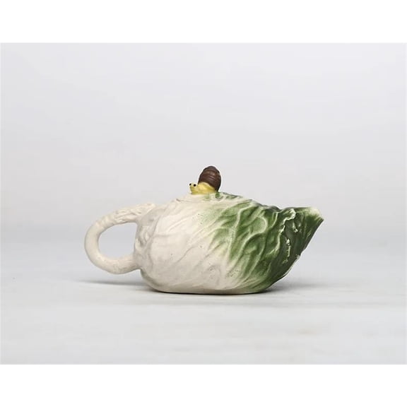 200ml Chinese Dingfu Kungfu Teapot Yixing-Handmade Tea Set Purple Clay Pot Shefat Jade White Section