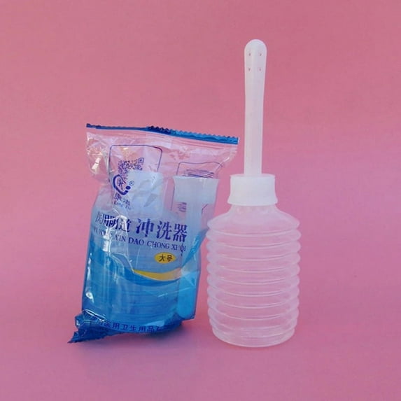 200ml Disposable Anal Vaginal Bulb Douche Enema Irrigator Rectal Syringe Cle WA