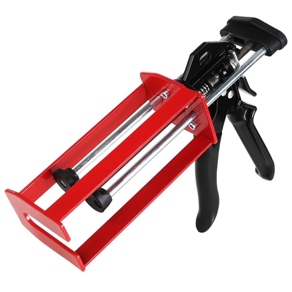 200ml Dual Cartridge Epoxy Gun, 1:1 & 2:1 Ratio Manual Adhesive Applicator for 2-Part Epoxy, Dual Component Glue, Panel Bonding, Structural Repairs, Fillers, and Plastic Repair