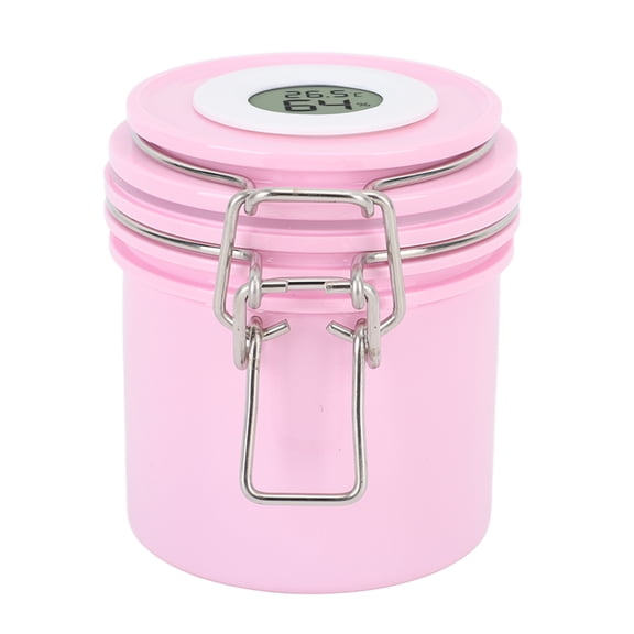 200ml Eyelash Glue Storage Tank with Screen Display Sealed Jar Activated Carbon Container for Lash Extension Grafting Eyelash