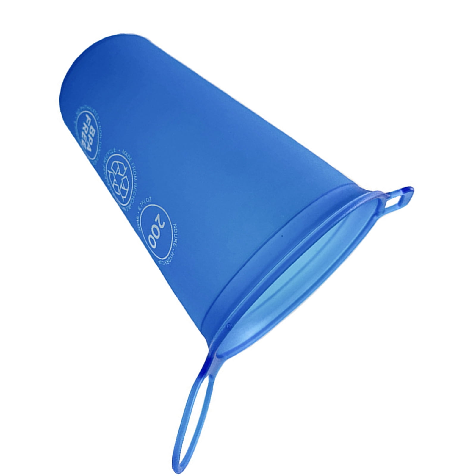 200ml Foldable Sports Cup Soft Drinking Cup Portable Running Cup Kettle ...
