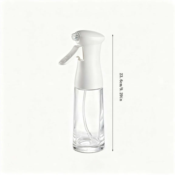 200ml Glass Cooking Spray Bottle, Olive Oil Sprayer for Air Fryer, Grilling, Baking, Kitchen Utensil, Oil Mist Dispenser for Healthy Cooking