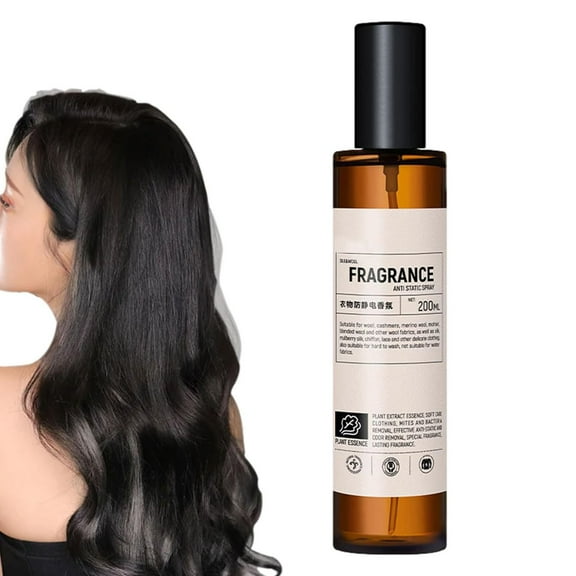 200ml Odor Eliminator Bounce Anti Static Spray, Instant Anti Static Spray & Instant Wrinkle Release, Odor Eliminator & Fabric Refresher