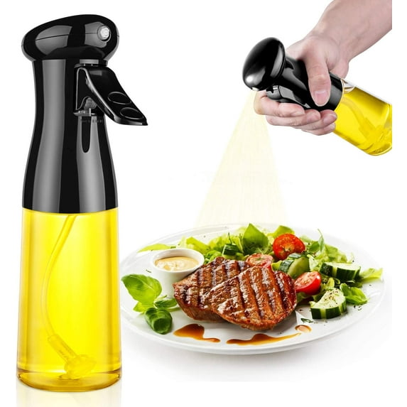 200ml Olive Oil Sprayer Mist Spray Bottle Olive Oil Sprayer Cooking Baking Vinegar Mist Sprayer Dispenser Bottle Oil Mister Spray Bottle Oil Spritzer for Kitchen Cooking Baking BBQ Grilling
