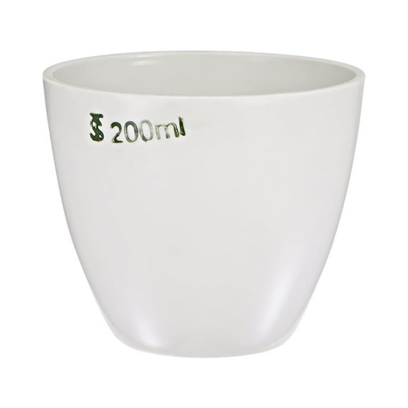 200ml Porcelain Crucible Cup for Foundry Melting Casting Refining
