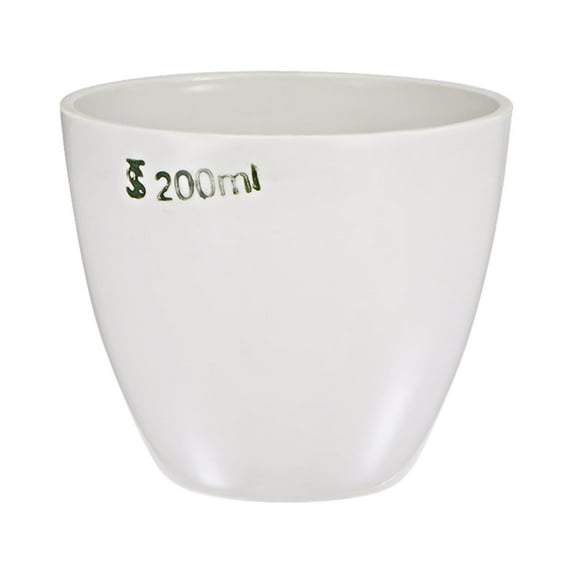 200ml Porcelain Crucible Cup for Foundry Melting Casting Refining