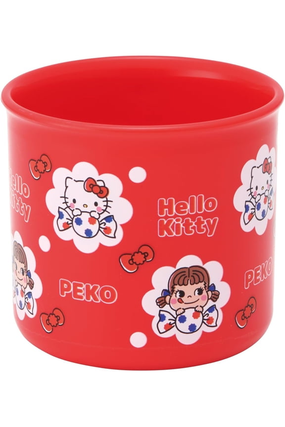 200ml Red Hello Kitty Cup from Japan with Handle and Characters that Everyone will Love