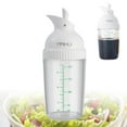 thumbnail image 1 of 200ml Salad Dressing Shaker Cup Universal Manual Sauces Kitchen Gadget N6V, 1 of 8
