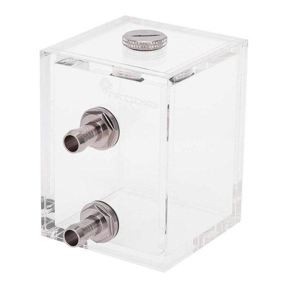 200ml Transparent Acrylic Water Cooling,Acrylic Computer CoolingTank,5mm Ultra-Quiet Faster Heat Dissipation Cooling Radiator,DIY Customization Cooled