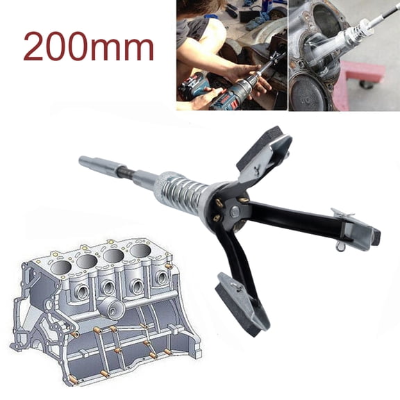 200mm-Car Interval Sander, Three Jaw Lapping Tool, Car Engine, Inner Diameter Grinder, Steel, Flexible Shaft Lapping