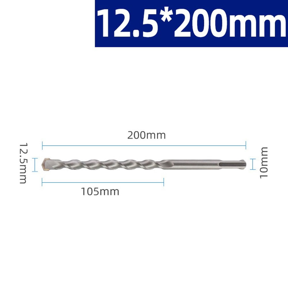200mm Carbide Steel Drill Bit Masonry Concrete Drill Bit for Sds Plus ...