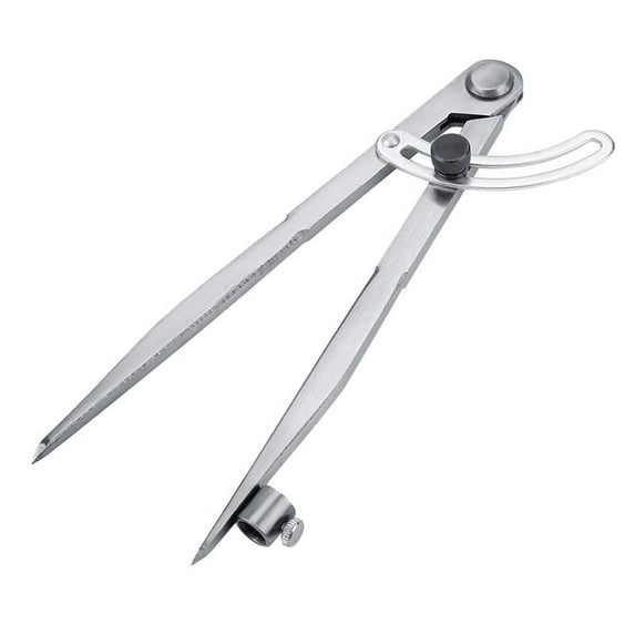 200mm Drawing Wing Leather DIY Adjustable Creaser Wing Divider,Rotating Craft Tool Leathercraft Compasse