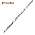 thumbnail image 1 of 200mm Drill Bits Extra Long High Speed Steel Carbide Tipped Drill Bits For Metal Brick Concrete Marble Tile Stone Drilling Tool, 1 of 5