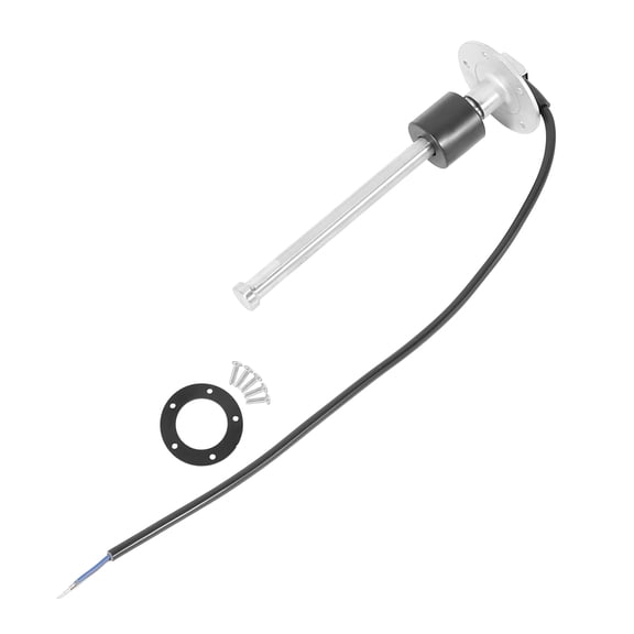 200mm Fuel Level Sender Water Level Gauge Sensor Stainless Steel Plastic 0-190 ohms for Truck Boat