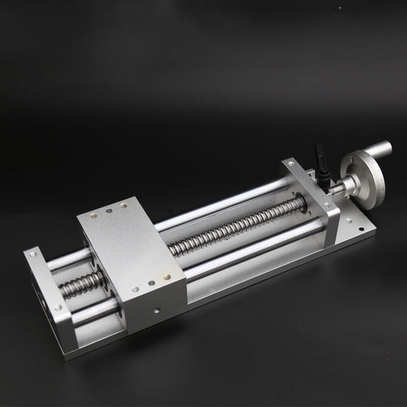 200mm Manual Cross Sliding Table Linear Actuator Rail Module SFU1605 Ballscrew