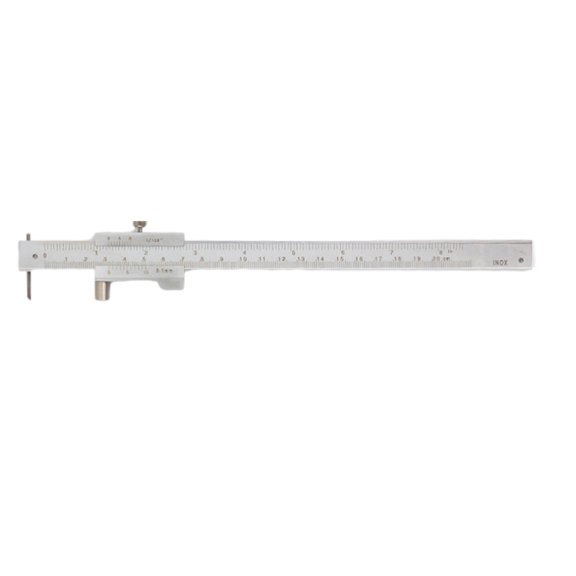 200mm Marking Gauges Calipers Metal Scribers Calipers with Clear Scale for Scribing on Plastic and Metal