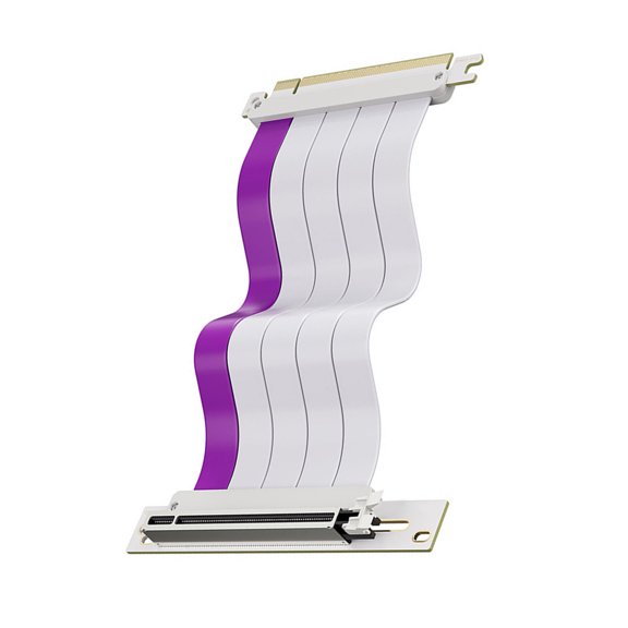 200mm PCIe4.0x16 Risers Cable with Stainless Steel Slot for Secure Graphics Card Mounting PCIExpress4.0 Adapter