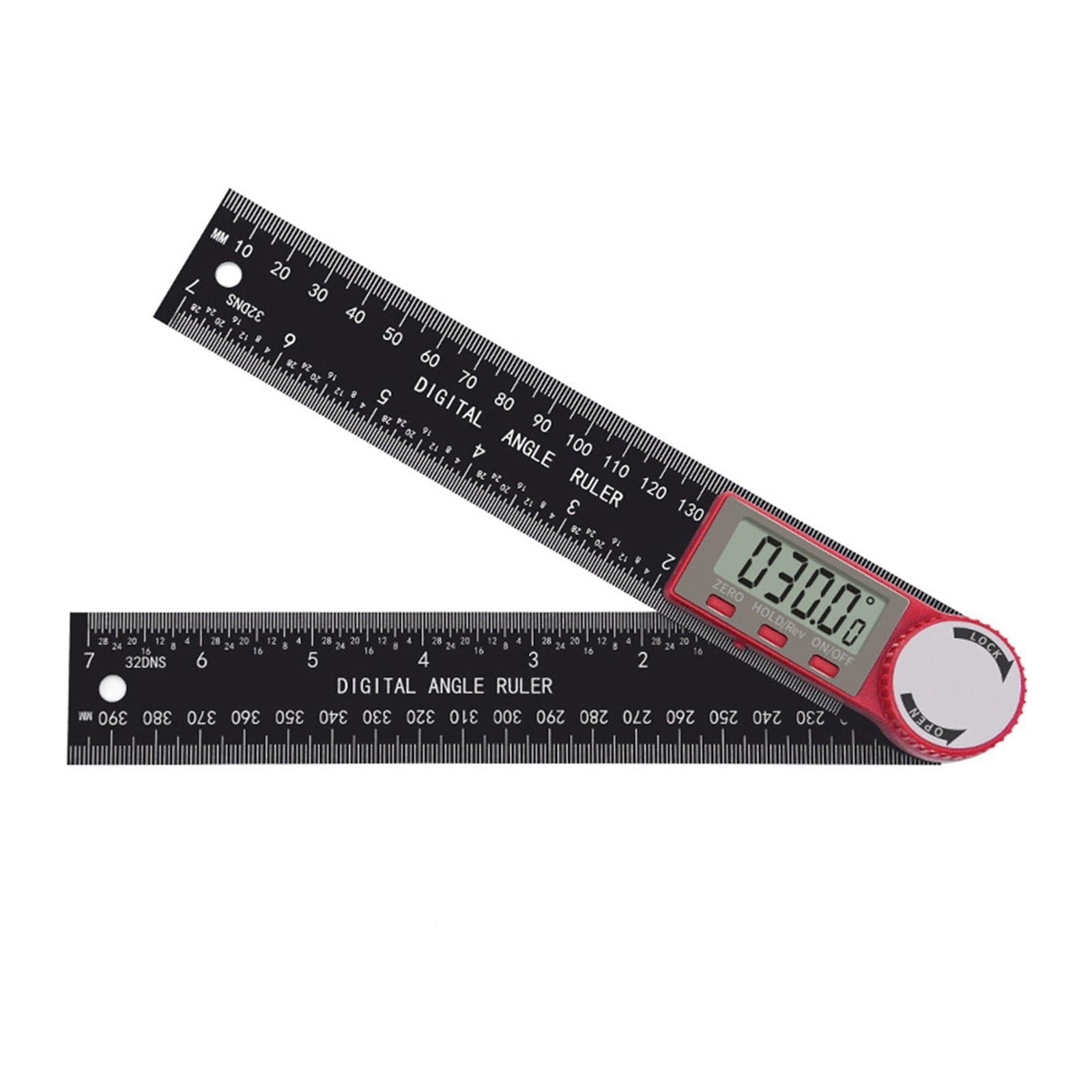 200mm Protractor Digital Angle Finder Ruler Electronic Goniometer Angle ...