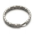 thumbnail image 1 of 200pc Tarnish Resistant 304 Stainless Steel Split Key Rings Keychain Clasp Findings Stainless Steel Color 25x3mm DIY, 1 of 1