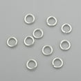 thumbnail image 1 of 200pcs 304 Stainless Steel Jump Rings Open Jump Rings Silver 21 Gauge 4.5x0.7mm Inner Diameter: 3mm, 1 of 2