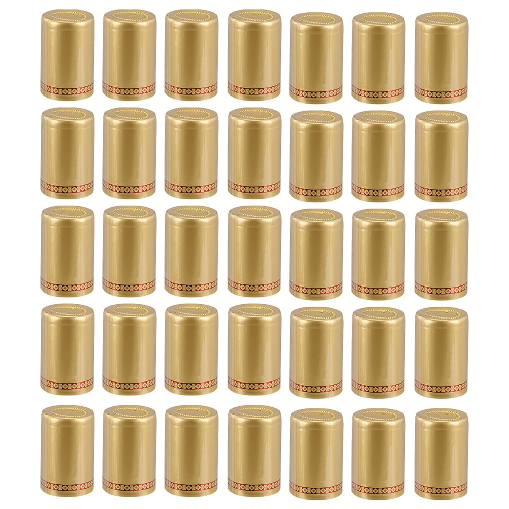 200pcs 33mm Red Wine Sealed Cover Bottle Heat Shrinkable Bottle Cover