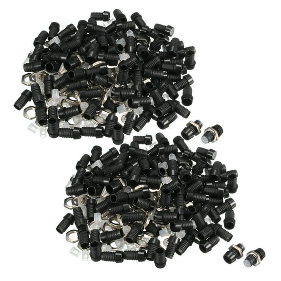 200pcs 3mm Lamp Holder Light Bulb Socket for Light-emitting Diode Lighting